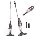 Beldray BEL0770N-GRY 2-in-1 Upright Stick Vacuum Cleaner - Multi-Surface Cleaning, Converts To Handheld, Lightweight, Bagless 1L Dust Container, Includes HEPA Filter, Crevice & Brush Tool, 600W, Grey