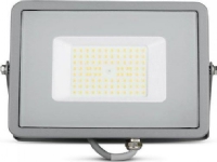 Floodlight V-TAC SAMSUNG LED Projector 50W 5750lm 4000K SAMSUNG LED IP65 Gray 5 Years Warranty 21764