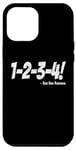iPhone 14 Plus 1-2-3-4! Punk Rock Countdown Tempo Funny Case
