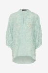 Soaked in Luxury - Blus slZienna Blouse 3/4 - Grön
