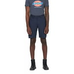 Dickies - Shorts for Men, Lead In Flex Shorts, Action Flex Technology, Navy Blue, 34W