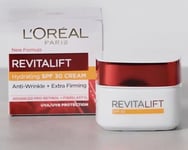 L'Oréal Paris Revitalift DAY CREAM Anti-Wrinkle Moisturiser SPF 30, 50 ml *NEW*