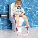 Toilette Pot wc Bebe Enfant Bébé de Siege Reducteur Rehausseur Chaise Réducteur Toilettes Rose - Vingo