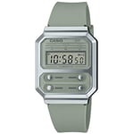 Casio Unisex's Digital Quartz Watch with Plastic Strap A100WEF-3AEF