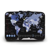 Yinghao Étui pour Ordinateur Portable Samsung Acer Dell ASUS macbook air Pro Retina 9 7 11 6 13 3 14 15 15 6 17 Étui de Protection de 3 Pouces Carte du Monde-Carte du Monde_Chine_15"