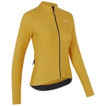 GripGrab ThermaPace Långärmad Flossad Tröja Dam S Gul Cykelkläder - Cykeltröjor - Lång ärm