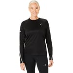 Asics Road Lite-Show LS Top Dam - Svart Långärmad Tröja för Löpare, Perfekt för Träning och Tävling