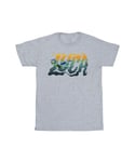 Disney Mens Luca Swim T-Shirt (Sports Grey) - Light Grey Cotton - Size 5XL