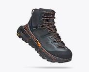 HOKA ONE ONE TENNINE Hike GTX, Chaussures de randonnée Unisexe-Adultes, Blue Graphite/Persimmon Oran, 46 EU