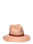 Leather-Trimtk! Wool Fedora Accessories Headwear Hats Brown Lauren Ralph Lauren