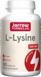 Jarrow Formulas, L-Lysine, 500Mg, High Dose, Amino Acid, 100 Capsules, Gluten Fr