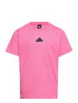 J Z.n.e. Tee Sport T-shirts Short-sleeved Pink Adidas Sportswear