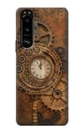 Innovedesire Clock Gear Steampunk Case Cover For Sony Xperia 5 III