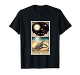The Sea Turtle Tarot Card Stars and Moon Women Men Kids T-Shirt