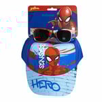 Barnsolglasögon Spider-Man 53 cm Keps