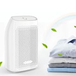 Déshumidificateur d'air 700ml absorbeur d'humidité portable ultra silencieux Deshumidificateur AIR pour Cuisine Chambre Bureau Blanc