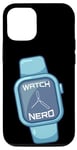Coque pour iPhone 13 Pro Watch Nerd I Horologist Montre Montre Smartwatch