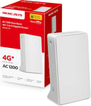 Mb230-4G Tp-Link Routeur 4G+ Wifi Ac1200Mbps, Box 4G Sim, 4G Cat6 Vitesse Jusqu'À 300Mbps, 2 Ports Gigabit, Ports D'Antenne Externe 4G, Modem 4G, Déverrouillé Compatible Toute Sim[H86]