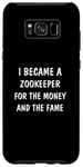 Coque pour Galaxy S8+ Gardien de zookeeper, zoologie hilarante