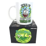 RICK AND MORTY MG24857 Wrecked Son Coffee Mug, Porcelain, 315 milliliters, Multi-Colour