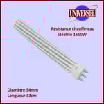 Résistance chauffe-eau stéatite 1650W - MONO/TRIPHASE - Diam 54mm