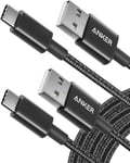 Anker USB C Charger Cable, 2-Pack 10 ft (3 m) to C 10ft, Black