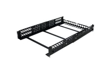 StarTech.com 2U Universal Rack Mount Rails - for 19in Server Rack Enclosure or Cabinet - Adjustable A/V Rack Rails (UNIRAILS2U) - rack-spor - 2U