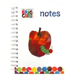 Eric Carle Hungry Caterpillar A5 Wirebound Notebook, Apple, 200 Ruled Pages