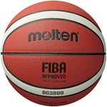 Molten Ballon de Basketball intérieur/extérieur série BG3800, approuvé par la FIBA, Taille 6, modèle : B6G3800