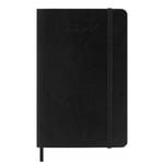 Moleskine 2025 18-Month Weekly Pocket Softcover Notebook: Black
