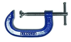 IRWIN Tools 225134 Quick-Grip 100 Series Serre-joint en C à gorge profonde  de 7,6 x 11,4 cm Bleu : : Bricolage