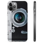 MTP Products iPhone 11 Pro Max TPU-deksel - Retro Kamera