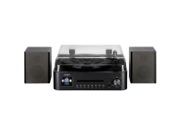 Reflexion HIF2080 Stereoanlage AUX, Bluetooth®, CD, DAB+, DLNA, Internett-radio, Plattenspieler, Radiorecorder, UKW, USB (HIF2080INT)