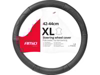 Amio Bil Läder Rattöverdrag Xl 41-43Cm Swc-49-Xl Amio-03553