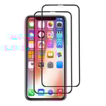 iPhone 12 Mini - 2-Pack Heltäckande Skärmskydd i Härdat Glas