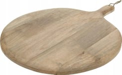Rund Serveringsbräda I Mangoträ, Ø 47 Cm