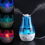 3l Led Ultrasonic Humidifier Air Purifier Oil Aroma Diffuser Aro Blue