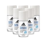 Adidas Women Fresh Endurance Roll-On Deodorant Antiperspirant Multi-Choice 50ml
