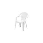 I Giardini Del Re - Fauteuil en re'sine pour enfants dans des couleurs assorties cm 36x30x50 chaise pour inte'rieur et exte'rieur