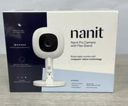 Nanit Pro 1080p HD Smart Baby Monitor & Flex Duo Stand, Featuring Split Screen