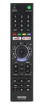 Remote Control For Sony KD-65XE70 XE70 4K Ultra HD Smart 65 Inch HDR TV
