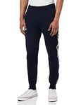 Tommy Hilfiger Men Prep Tape Sweatpant Track Pants Cotton, Blue (Desert Sky), XL