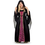 Rio Witch Dress Sort/Rosa 140 cl