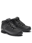 Timberland Euro Sprint Mid Lace Waterproof Boots - Black, Black, Size 6, Men