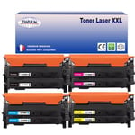 8 Toners Lasers compatibles pour imprimante Samsung XPress C430W, CLT404s – T3AZUR (Noire et Couleurs)