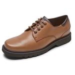 Rockport Northfield Leather, Chaussures Basses pour Homme, Marron, 42.5 EU Étroit