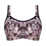 Freya BH High Octane Underwired Sports Bra Lila Mönster E 75 Dam