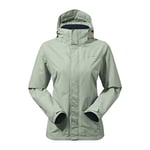 Berghaus Women's Hillwalker Interactive Gore-Tex Waterproof Shell Jacket, Breathable, Durable Coat, Green Salt, 18