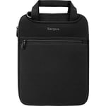 Targus Vertical Slipcase Secure Business Professional Travel Laptop Bag with Hideaway Handles, Cross Shoulder Strap, Protective Padding for 14-Inch Laptop, Black (TSS913)