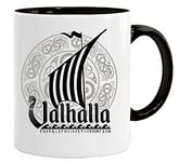 Acen Merchandise Valhalla Viking Tasse à café et thé pour petit déjeuner/cadeau d'anniversaire pour papa/oncle/maman